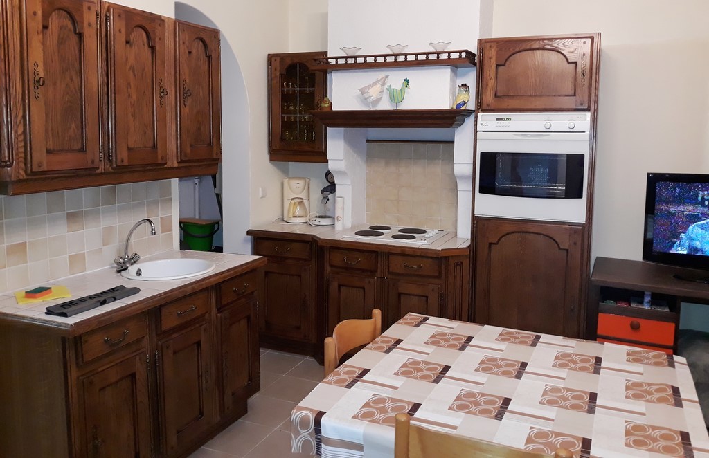 La cuisine de l'appartement Bonzel 2, à La Panne