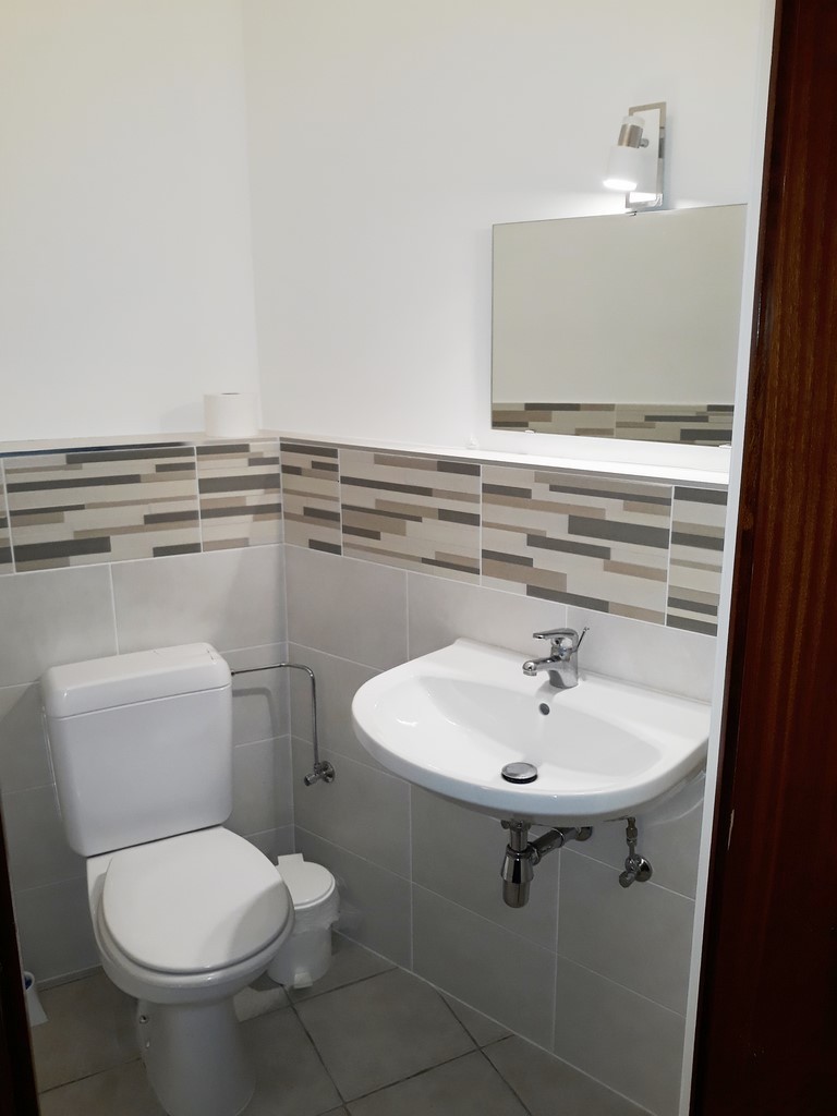 Le WC de l'appartement Bonzel 6, à La Panne