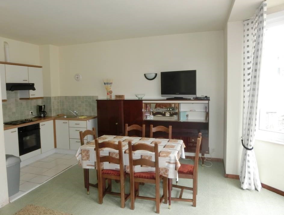 Le séjour de l'appartement Sloepen 4, à La Panne